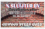 N.Sluijter BV Gevelrenovatie